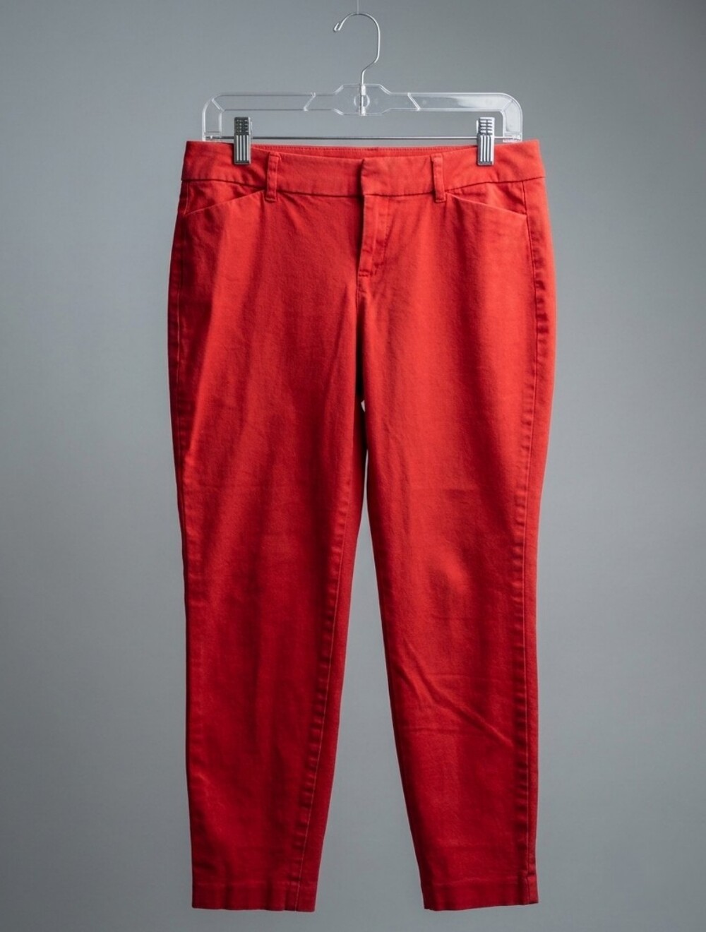 Old Navy Pixie Mid-Rise Red Women's Pants 6